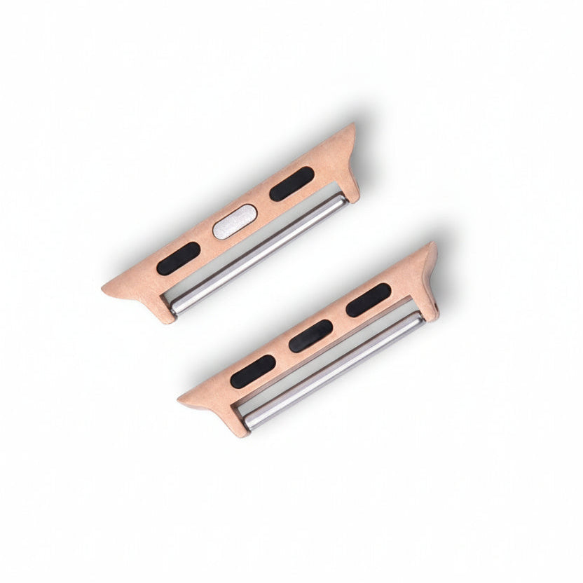 42mm-24mm watch straps adapters apple in rosegold