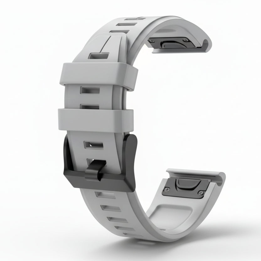 Grey QuickFit 22mm Watch Strap