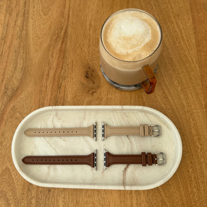 Le bracelet en cuir Signature