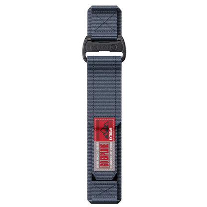 This Navy Blue Nylon 22mm Garmin QuickRelease strap is designed for compatible mid-sized Quick Release Garmin watches, including the Forerunner 245, Forerunner 745, Forerunner 945, Approach S62, and Venu series, providing a secure and comfortable fit.