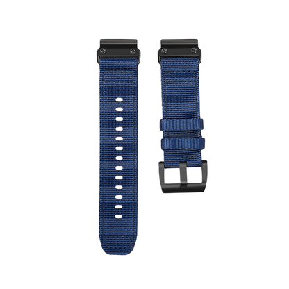 Tactical Admiral Strap for Garmin in Navy Blue - Flat Lay 