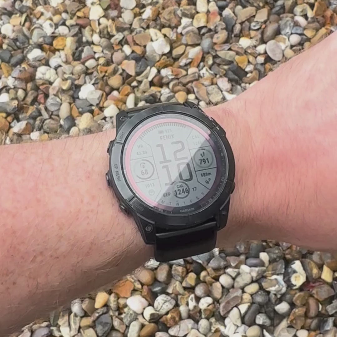Garmin Leather Strap Wristroll Video - The Baron